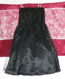 黒レースキャミソールワンピースドレス Black lace camisole onepiece onepiece dress